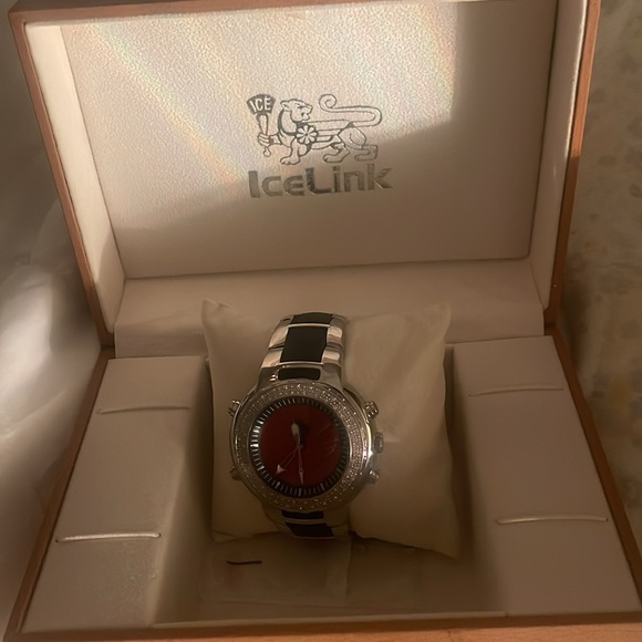 Mens ice link watch - Picture 3 of 3